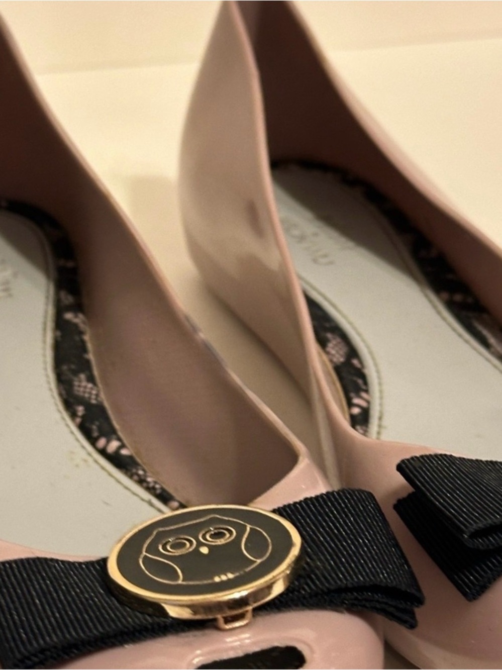 Melissa‎ + Jason Wu Pink Bow Flats